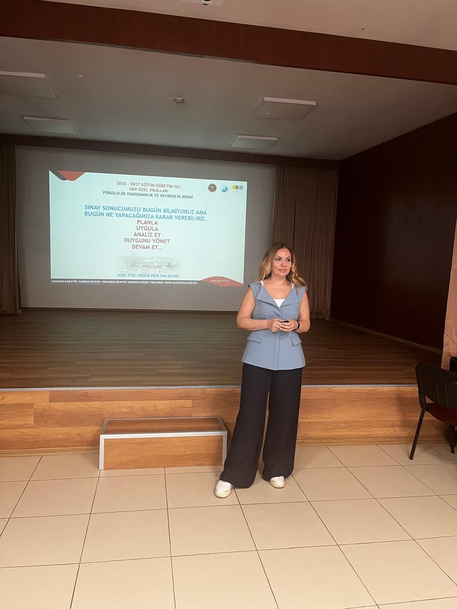 GkvKurumsal's tweet photo. 12. Sınıf Öğrencilerimize YKS Süreci ve Sınava Hazırlık Semineri
Gaziantep Kolej Vakfı Özel Liseleri olarak 12. sınıf öğrencilerimize yönelik "YKS Bilgilendirme ve Sınav Süreci" semineri gerçekleştirildi. https://t.co/DyMpxND2rs