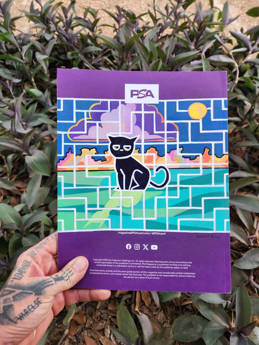 iBenKind's tweet photo. The back of this PSA magazine felt a little empty... so I added Hanzo (House of Ninjas - Netflix) https://t.co/ek7uhdVgZ9