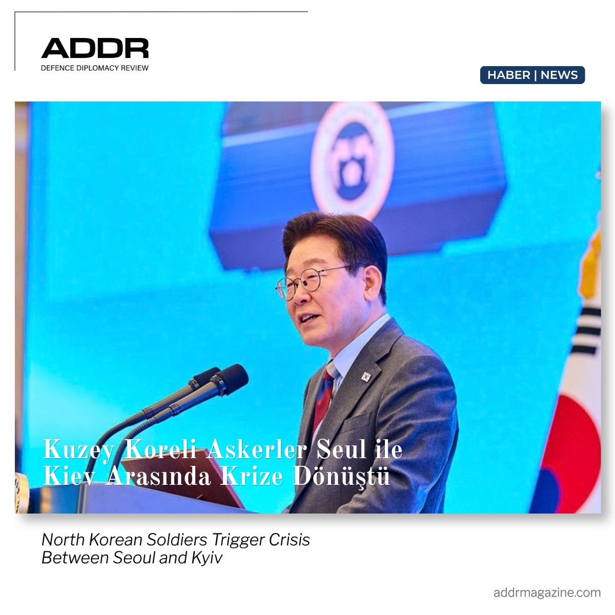 ADDRMagazine's tweet photo. TR

İki Kuzey Koreli askerin transferi Seul-Kiev hattında krize dönüştü.

Güney Kore, gizlilik mutabakatının ihlal edildiğini savunuyor. Lee Jae Myung, Ukrayna’nın özür dilememesi hâlinde “ek önlemler” alınacağını açıkladı.

#GüneyKore #Ukrayna #KuzeyKore #Rusya

----

EN

The transfer of two North Korean soldiers has triggered a Seoul-Kyiv dispute.

South Korea says a confidentiality agreement was breached. Lee Jae Myung has warned of “additional measures” unless Ukraine apologises.

#SouthKorea #Ukraine #NorthKorea #Russia

Link: https://t.co/588E27XKD5