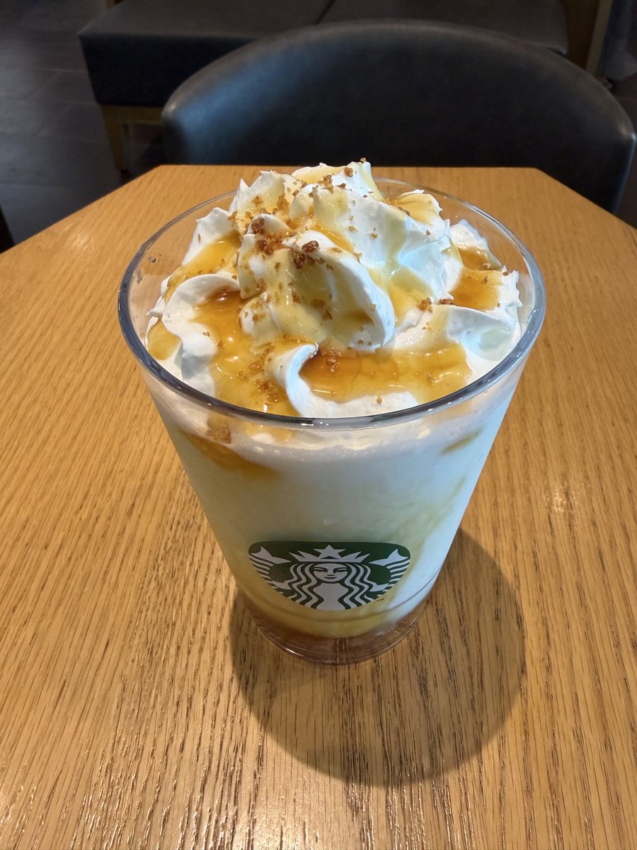 moso1211's tweet photo. この間飲んできたスタバの新作✨️
めっっちゃおいも、甘いおいもが追っかけてくる🍠🍠🍠
 #スターバックス 
  #とろり蜜芋紅はるかフラペチーノ https://t.co/SSQvUpsxLQ