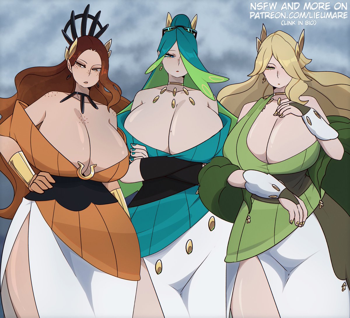 lieumare's tweet photo. three big mommies https://t.co/Rluk0L69ex