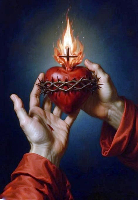SantosIglesia's tweet photo. 1er viernes de mes 
Te ofrecemos Padre de los cielos el corazón de Jesús, vivo y presente en la Sagrada Eucaristía, como un acto de desagravio por las ofensas que Él mismo recibe https://t.co/z64lGjxwTo