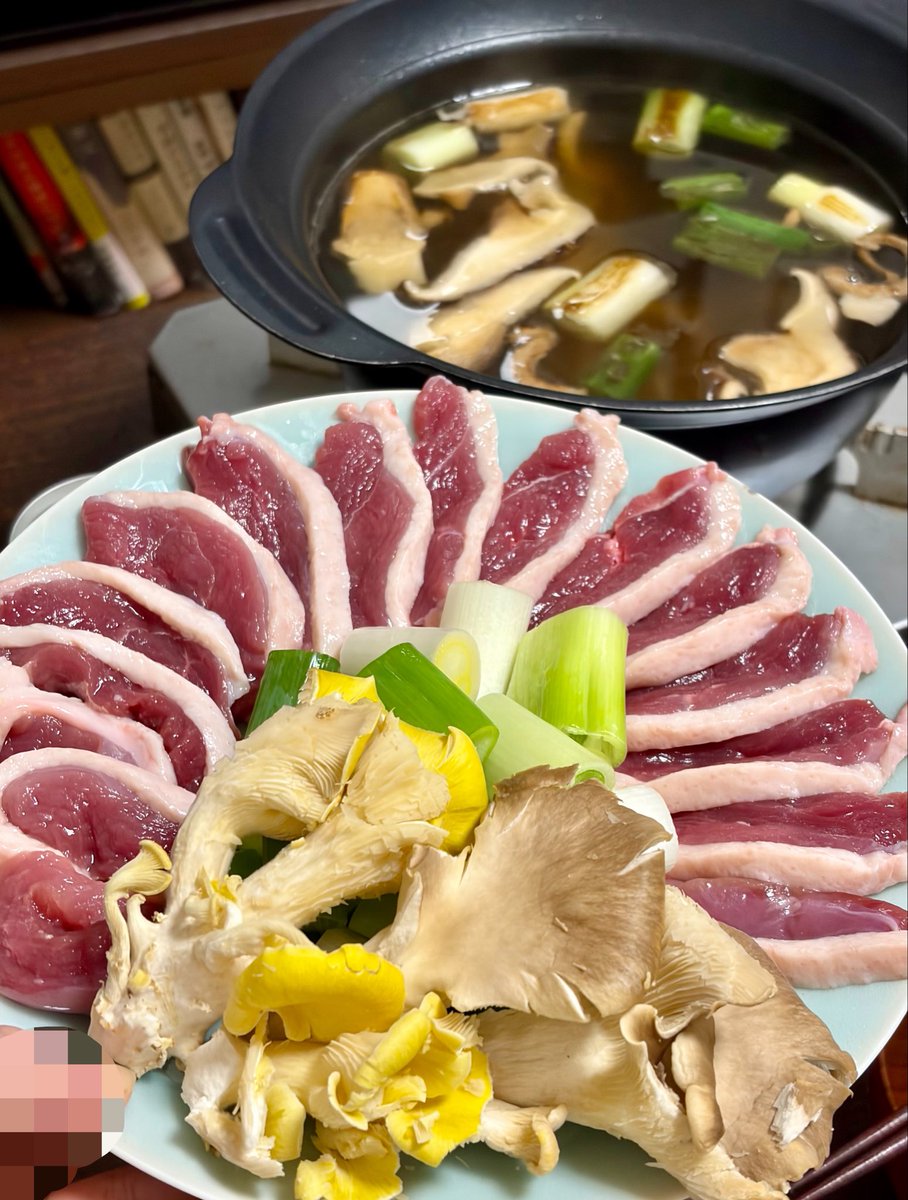 123tter_'s tweet photo. 鴨しゃぶ最高金曜日！！！！！！！！！ https://t.co/AdCGHEEYHs
