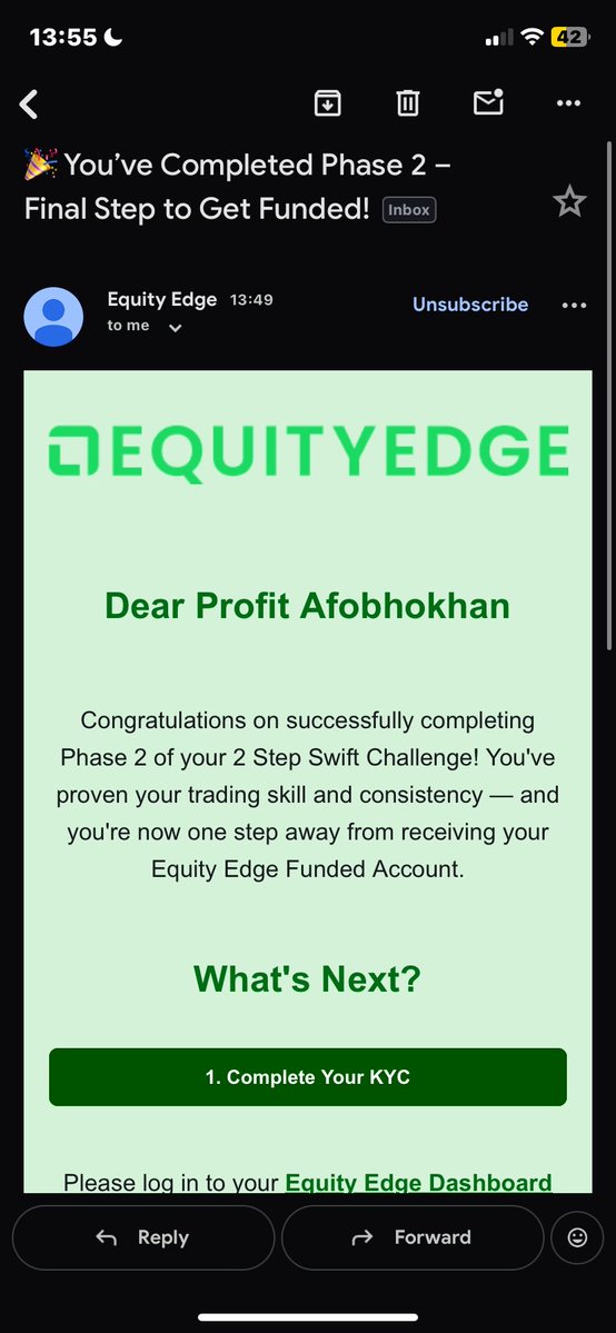 thissprofit's tweet photo. $XAUUSD BUY
6rr
Passed phase 2 @EquityEdgeUK 5k 2 step swift.
All rules followed https://t.co/vvanYsSMxS