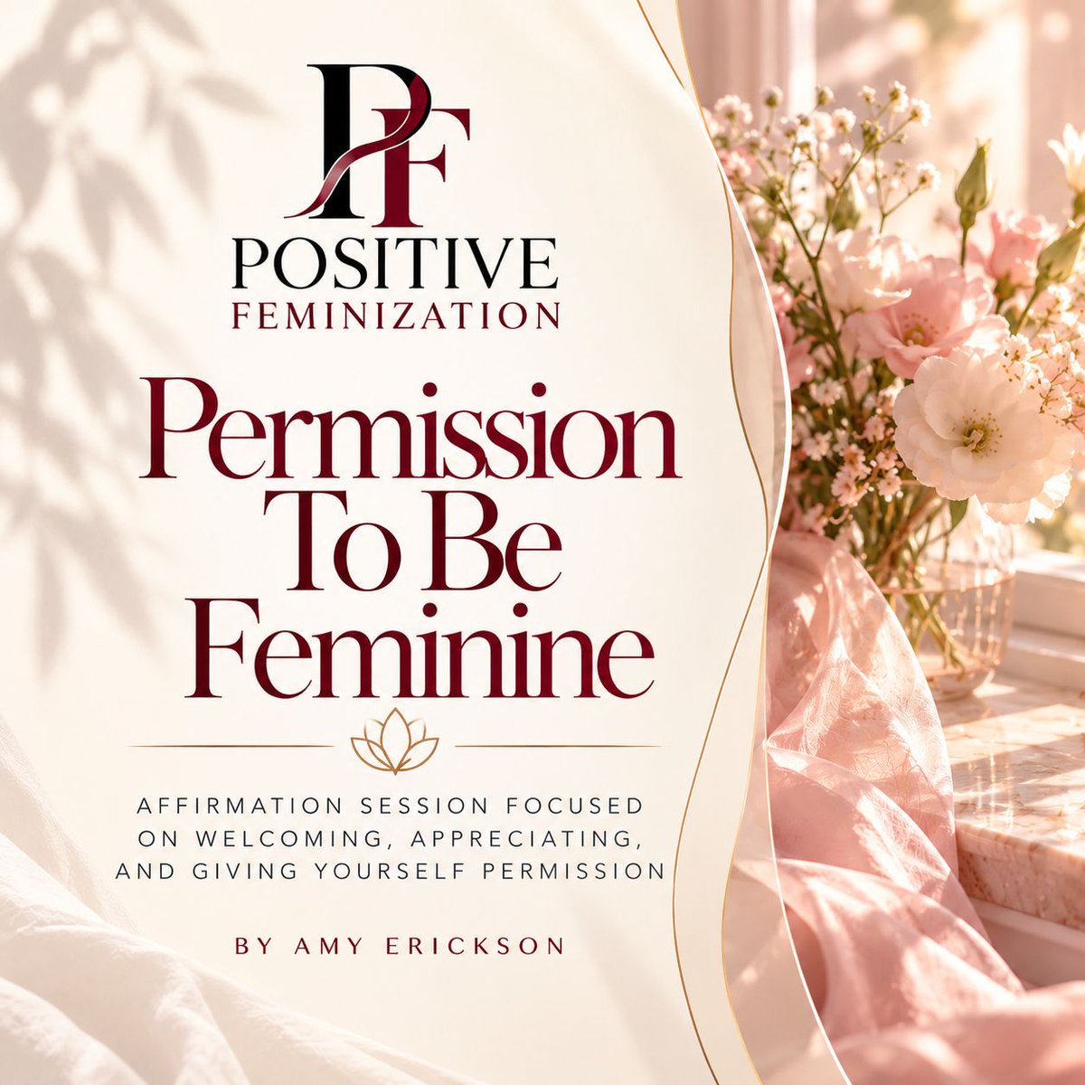 PosFeminization's tweet photo. Sometimes the most meaningful permission comes from within.

Permission to Be Feminine is an affirmation session focused on welcoming, appreciating and giving yourself permission to explore your femininity in ways that feel right for you.

Available now at Positive Feminization (dot) com

#Trans #TransFem #Feminization