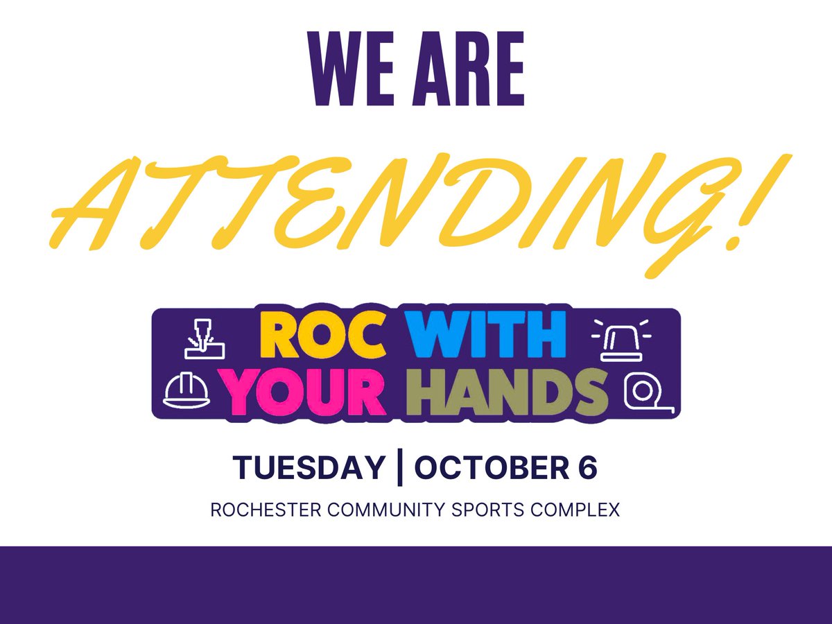 Gleasonposts's tweet photo. Our Chris Magee will be representing Gleason at next week's 5th Annual "ROC with Your Hands“ event with over 1750 high school students from more than 55 different schools. See him: https://t.co/Lo97dCNRNs

#gleason #geartechnology #roc #rocwithyourhands #rochesterny https://t.co/DbApB0NyjG