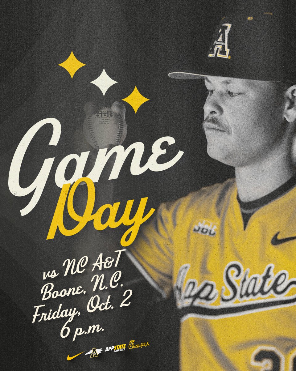 AppBaseball's tweet photo. Game day in the High Country!

📍 Boone, N.C.
🆚 North Carolina A&amp;T
⏰ 6 PM
🏟️ Smith Stadium
⚾️ 12 inning game

#TIGMA https://t.co/cwBIBDyJ2c