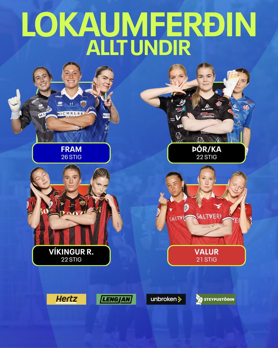bestadeildin's tweet photo. Sjáumst á vellinum í kvöld! ⚽️ #bestadeildin https://t.co/AzMTQcpDWx