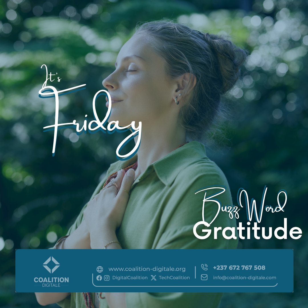 TechCoalition's tweet photo. #SmartWeekend 💡

BuzzWord: GRATITUDE

Une pause pour apprecier ce qui a été accompli, malgré les challenges et les échecs

👉 Reconnaître ce qui va bien, c’est aussi donner envie de construire encore mieux.
Bon week-end ! ✨

#DigitalCoalition #CoalitionDigitale https://t.co/4nbLx2e2wq