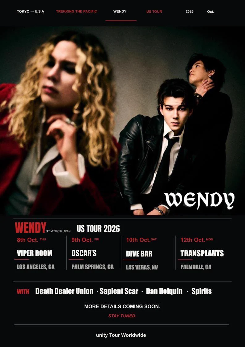 WENDY｜Rock band｜official info (@WENDYofficial04) / X