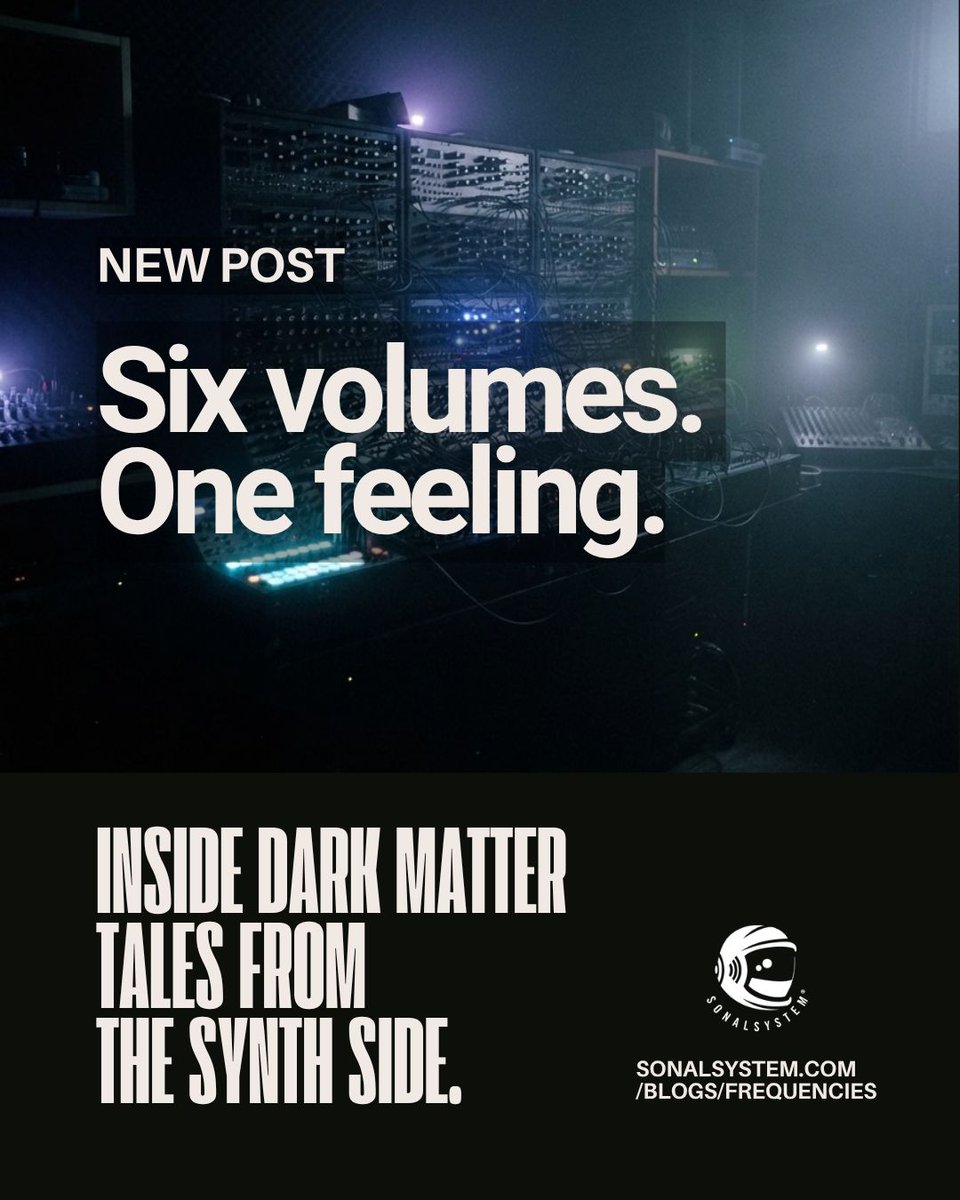 SonalSystem's tweet photo. Most sample libraries are built around a genre. This one's built around a feeling. New on the blog: inside Dark Matter Tales From the Synth Side.
Link: https://t.co/MLwmvPzEgB https://t.co/LIPGBnni9c