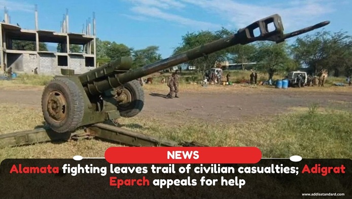 addisstandard's tweet photo. News: #Alamata fighting leaves trail of civilian casualties; #Adigrat Eparch appeals for help

Addis Abeba, – More than 50 civilians have reportedly been killed in and around Alamata, southern #Tigray, during several days of intense fighting in late September, as renewed hostilities in northern #Ethiopia leave residents displaced, medical facilities overwhelmed and humanitarian access increasingly difficult.

A resident who fled Alamata to #North_Wollo Zone in the neighboring Amhara Region told Addis Standard that the fighting erupted as residents were preparing for the Saturday market. “We were hoping for a market day on Saturday when suddenly the town was rocked by heavy artillery. Suddenly, the town looked like a full-blown war zone,” the resident said.

However, tensions also intensified in the areas between the Tigray Peace Force and members of the Raya Zeb, a newly organized paramilitary force established by the Amhara Regional State. The friction reportedly escalated after federal forces mobilized further toward #Mehoni….

https://t.co/RSBpJh9DLm