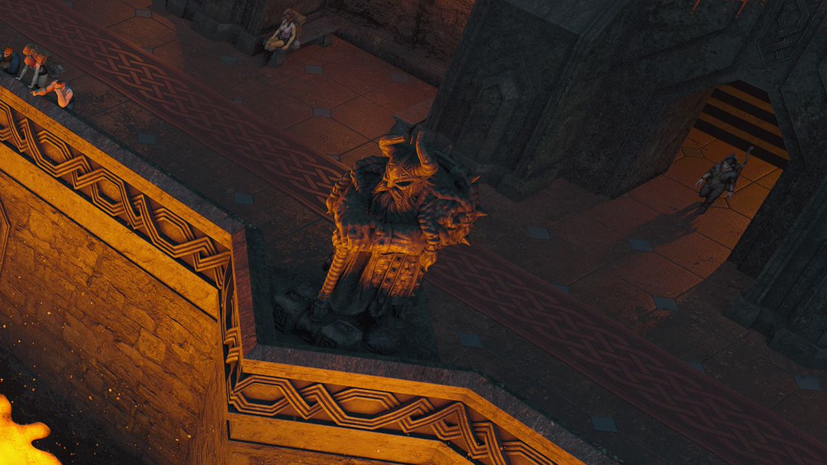 ima_dreamwalker's tweet photo. Ironforge has canals. Swimming is strongly discouraged. 🔥 https://t.co/U6fOqr4i7Q