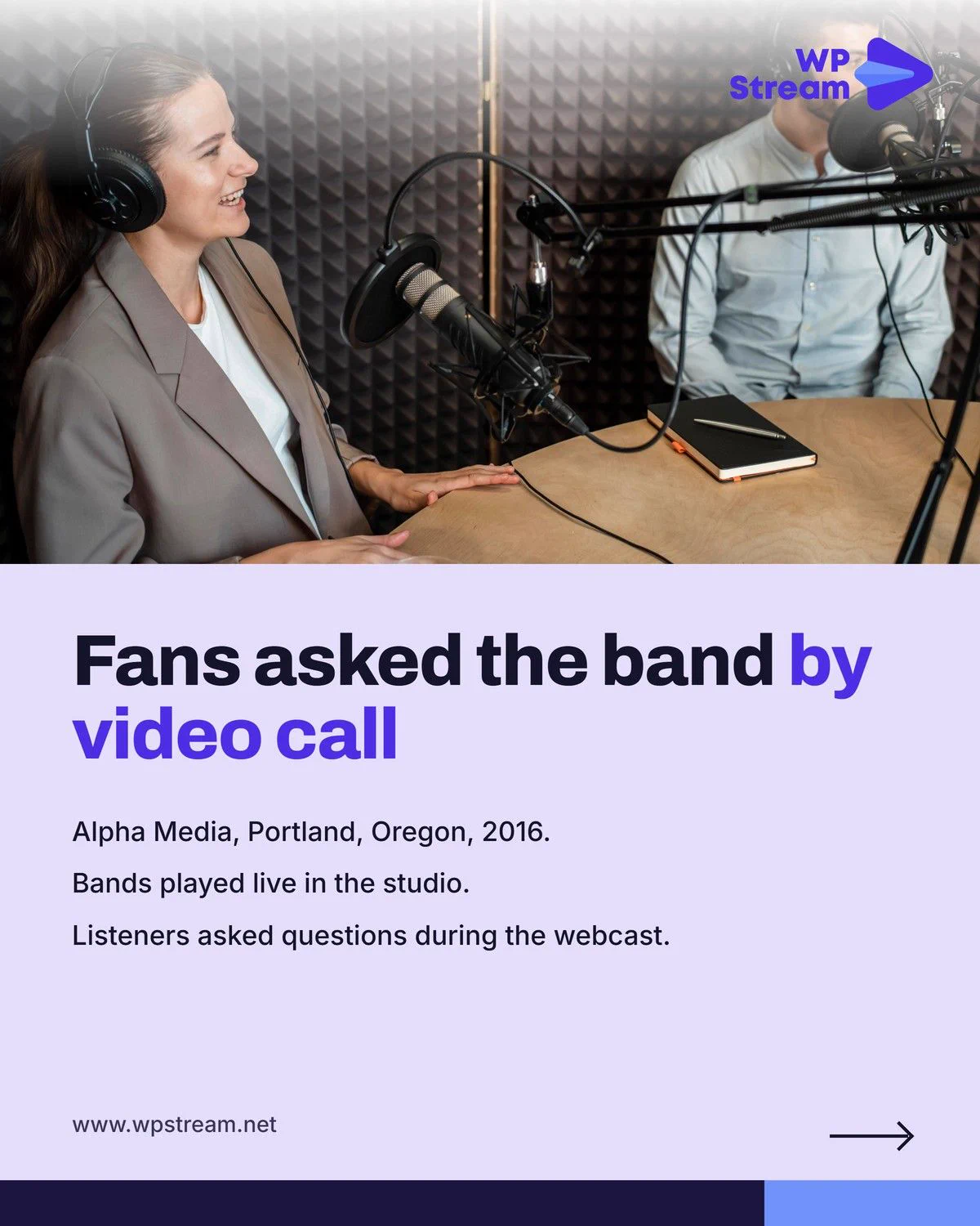 Fans asked the band by video call