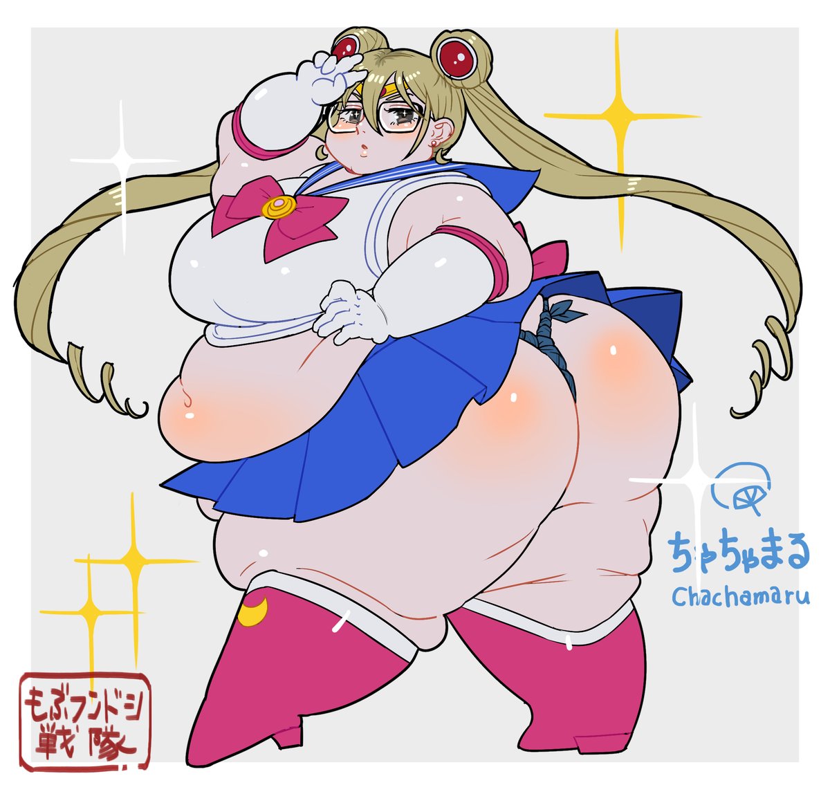 mobufundoshi's tweet photo. 【月にかわってもぶフンド��】
ちゃちゃまる💙さんがおしおきよ！！！ https://t.co/YUJ0vJ7X93