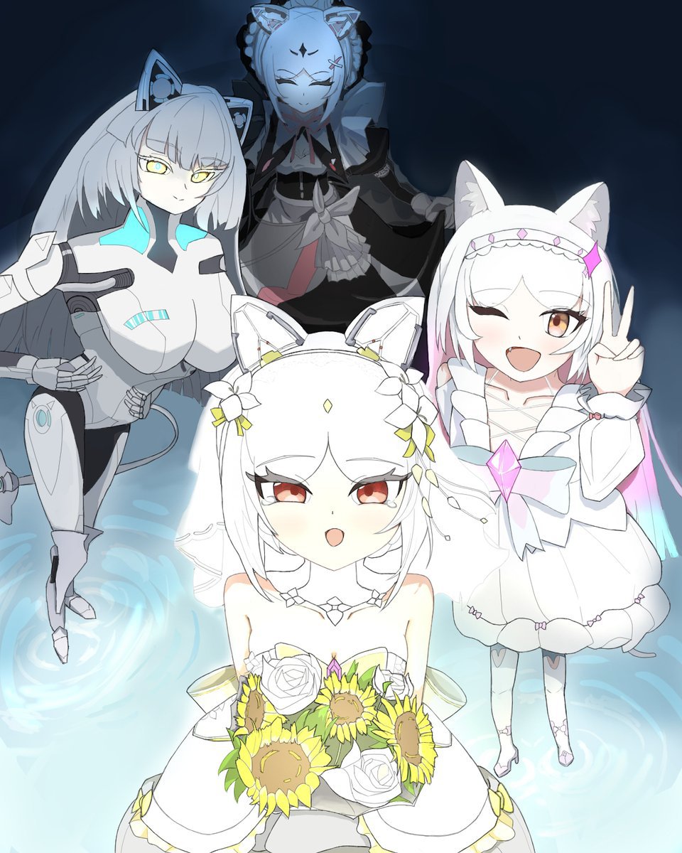 catral0_0's tweet photo. 遅くなり��したが、２周年記念イラスト完成しました！
これからもキャトファン楽しんでいきます！
#キャトファン
#キャットファンタジー
#キャトファン2周年記念
 #キャトファンアニバ二次創作キャンペーン https://t.co/JPEf6MPyHv