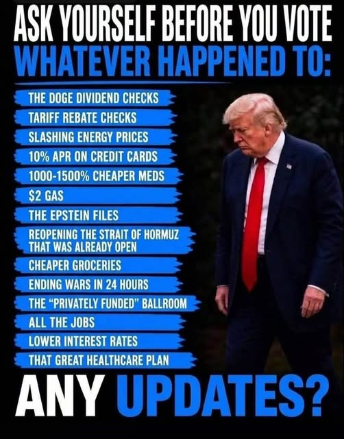 MikeJoPro's tweet photo. Never mind asking yourself, try getting Trump to answer any of it without running away after calling it "fake news." https://t.co/3rimjK5BWr