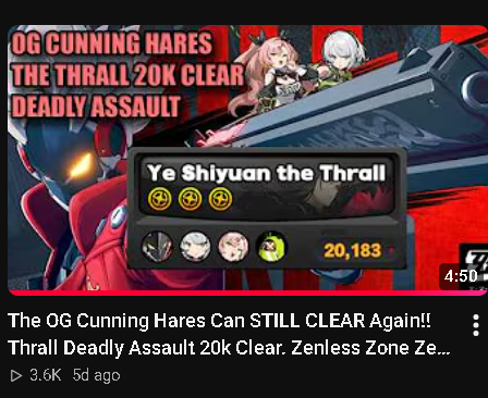 TheCunningHares's tweet photo. The best way to play Zenless is fullfilling your intentions to play, not to compare yourself with others, I grind hours after work just to get this kind of satisfaction FOR MYSELF. I don't care if people don't resonate, I'm proud of ME and that's the most important part. https://t.co/hnAgmvmrpX