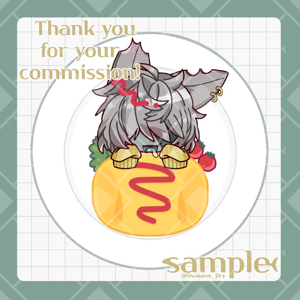 Osakana_Dry's tweet photo. 納品しました🐱💧
ご依頼ありがとうございました！
#つなぐ https://t.co/1YimIR7W1O