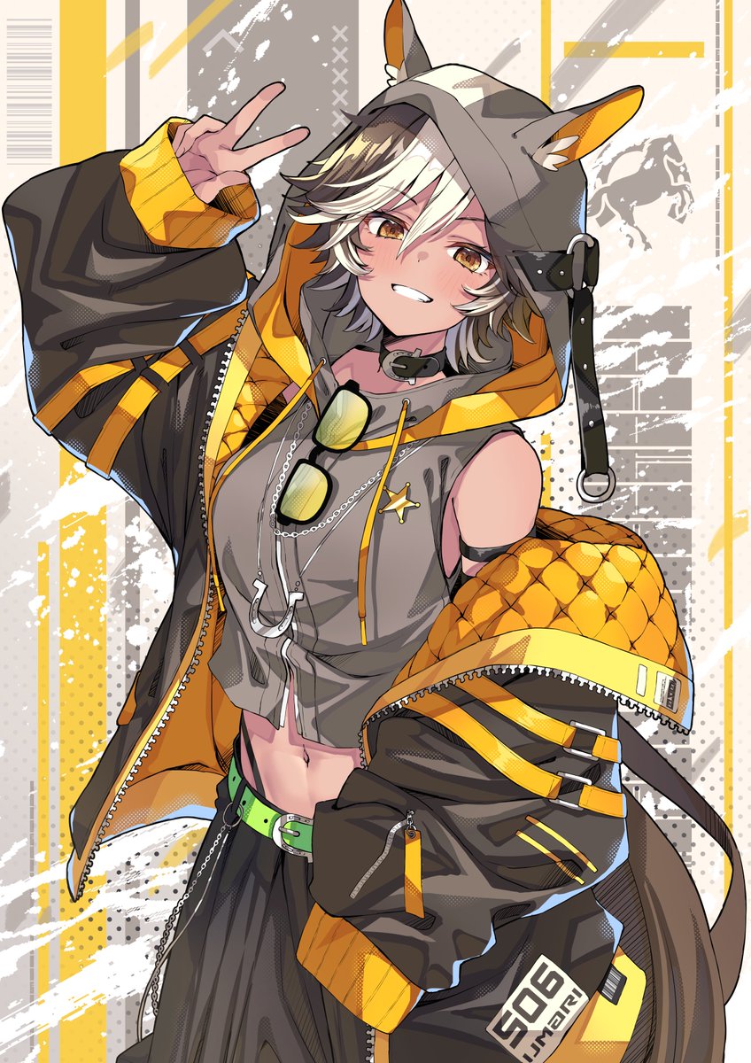 UmariTomoe's tweet photo. The world's coolest tomboy horse girl! 🌟 https://t.co/7pAABaJasQ