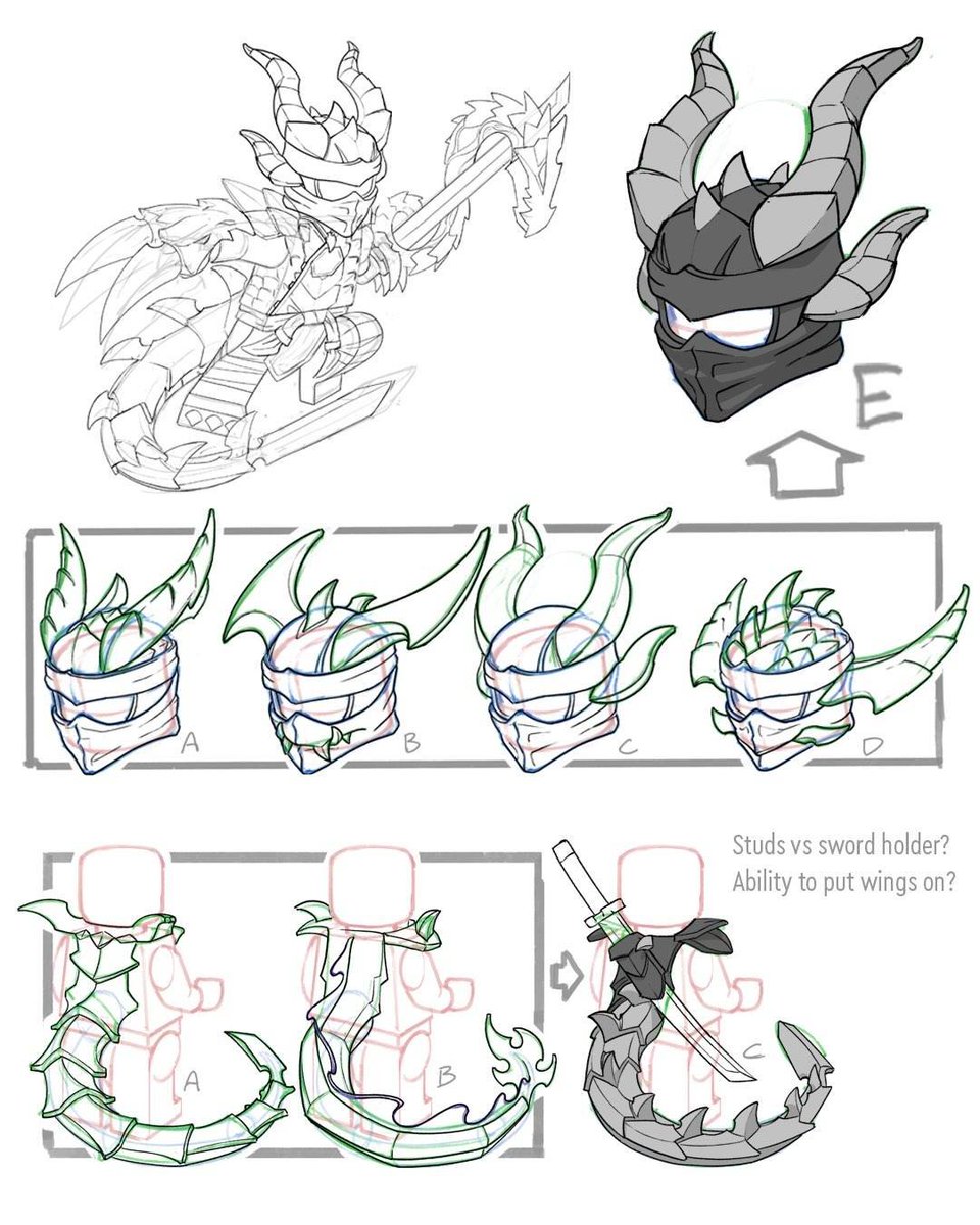 artiknj1's tweet photo. Ninjago Dragons Rising concept-arts (1/2) https://t.co/qKV7gFhtAX