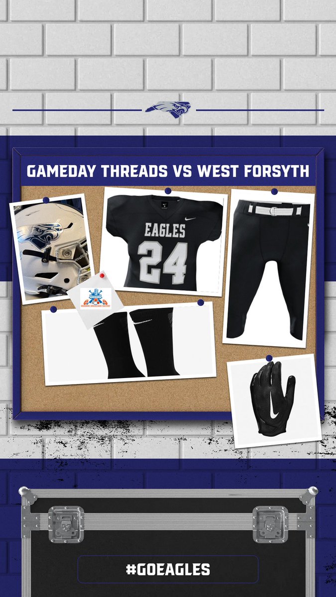 EastFoAthletics's tweet photo. GameDay Notes and Uni-Combo for tonight's CPC opener! #GoEagles #EaglePride #KellyStrong https://t.co/rXJKrtDyeJ