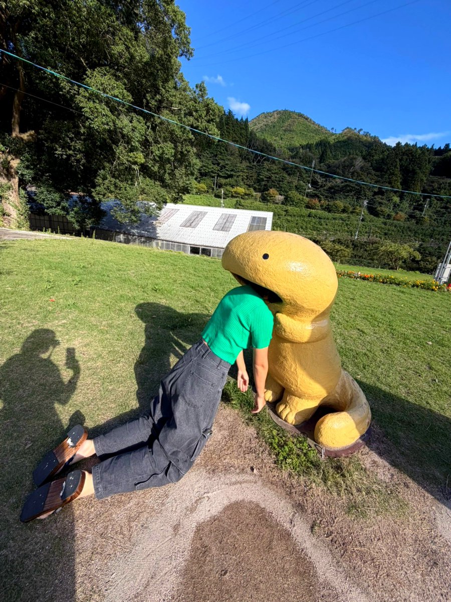 doushingaeri's tweet photo. 今日は湯原温泉満喫しました〜✨✨
岡山にいるなら行っとくべきか！！ということでめっちゃ楽しみましたよ♨♨
肌寒くなってきた今、みんなも行ってみてください🚗💨
 #岡山
 #湯原温泉
 #砂湯
 #ぱっくんはんざき
 #神庭の滝
 #ほわっふる
 #湯原温泉ミュージアム https://t.co/cH7SXI7AR6