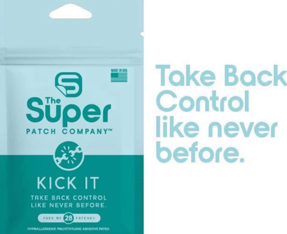 BrittLesley3's tweet photo. Kick it helps people break that negative thought process when they have been in pain a long time; or children with behavioral issues; or for someone that has lost a loved one. Kick It isn’t just a patch for an addiction problem. #superpatch #KickIt @revspatches.com https://t.co/zbl4qtzjlA