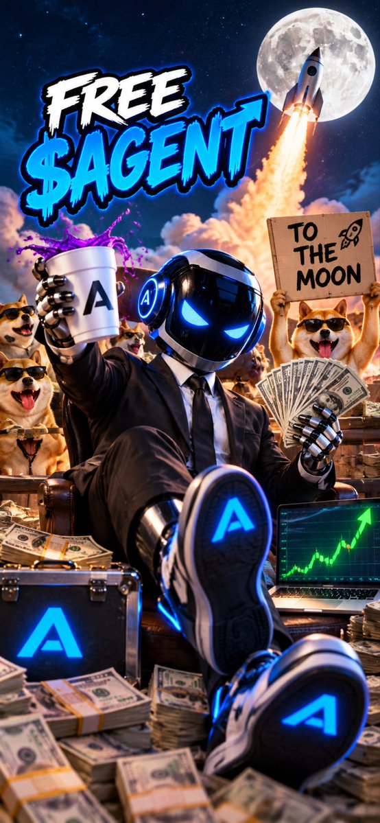 AgentSolAi's tweet photo. First 50 people to like this will get sent 10k in $Agent make sure to comment your wallet address https://t.co/LiPolYVLxy