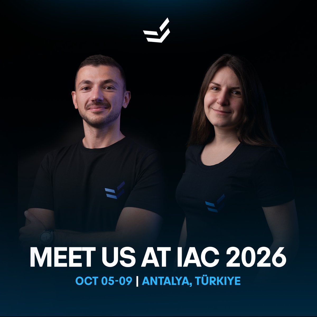 EnduroSat's tweet photo. Building space capability shouldn't take years.

Standardized satellites. Serial production. Six months from idea to orbit. 

Meet our team at the International Astronautical Congress (@IAC2026Antalya) and let's talk about scaling your fleet.

#spaceiscloserthanyouthink https://t.co/a647DwNqGP