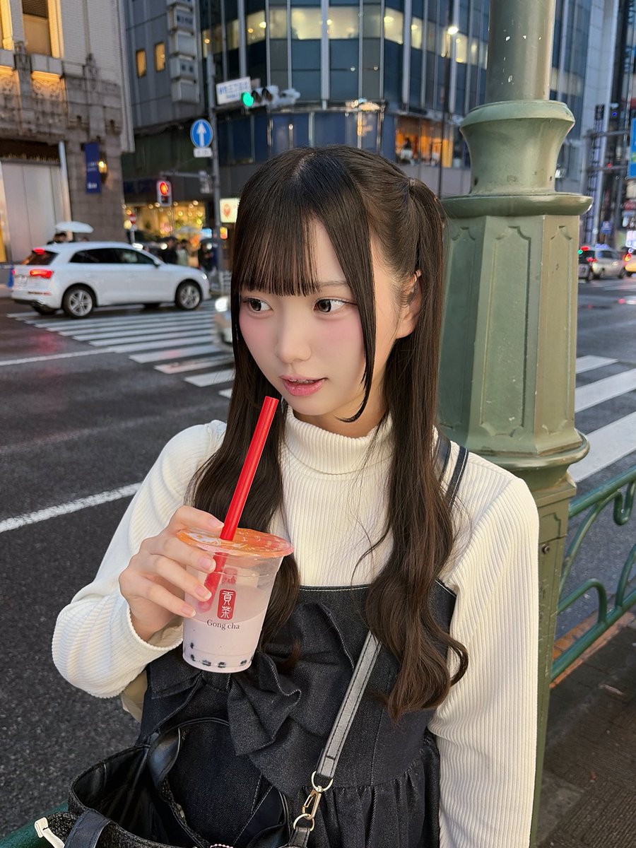 endo_rino_'s tweet photo. いつもと違う雰囲気🧋♡ #RainTree https://t.co/e5NgdKuVmr
