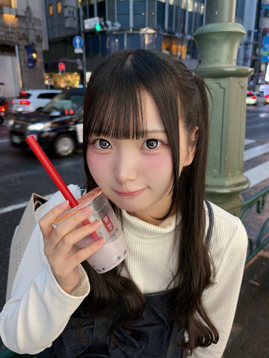 endo_rino_'s tweet photo. いつもと違う雰囲気🧋♡ #RainTree https://t.co/e5NgdKuVmr