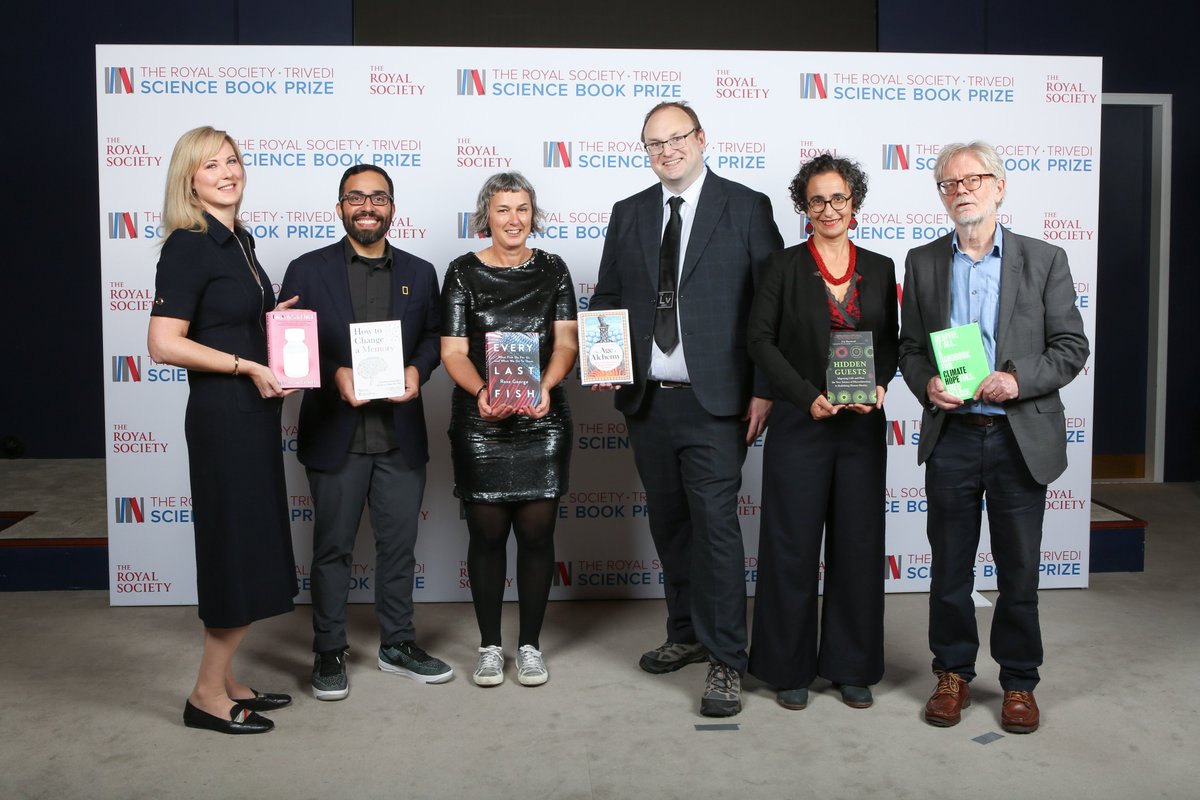OneworldNews's tweet photo. Some photos of Tuesday's ceremony for The Royal Trivedi Science Book Prize 2026

Congratulations to our wonderful author @deb_cohen for Bad Influence's shortlisting! https://t.co/zTPCGWK0k3