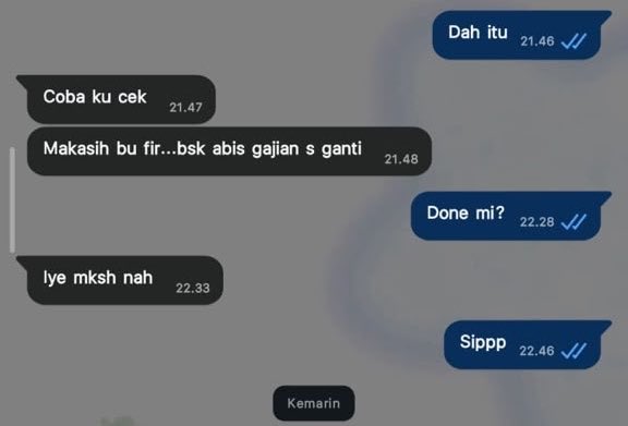 shiballbgt's tweet photo. hutang 10ribu dibayar 300ribu rasanya mantep bgt 🤣 https://t.co/w0p7bkbQ7v