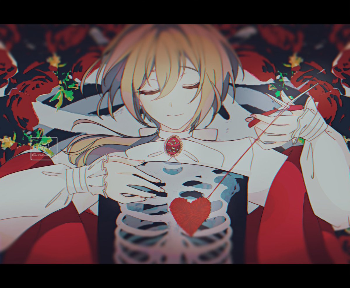 breadmilqq's tweet photo. 乙女解剖 paro 🌹 #fragari_art https://t.co/OXKhOtfKb4