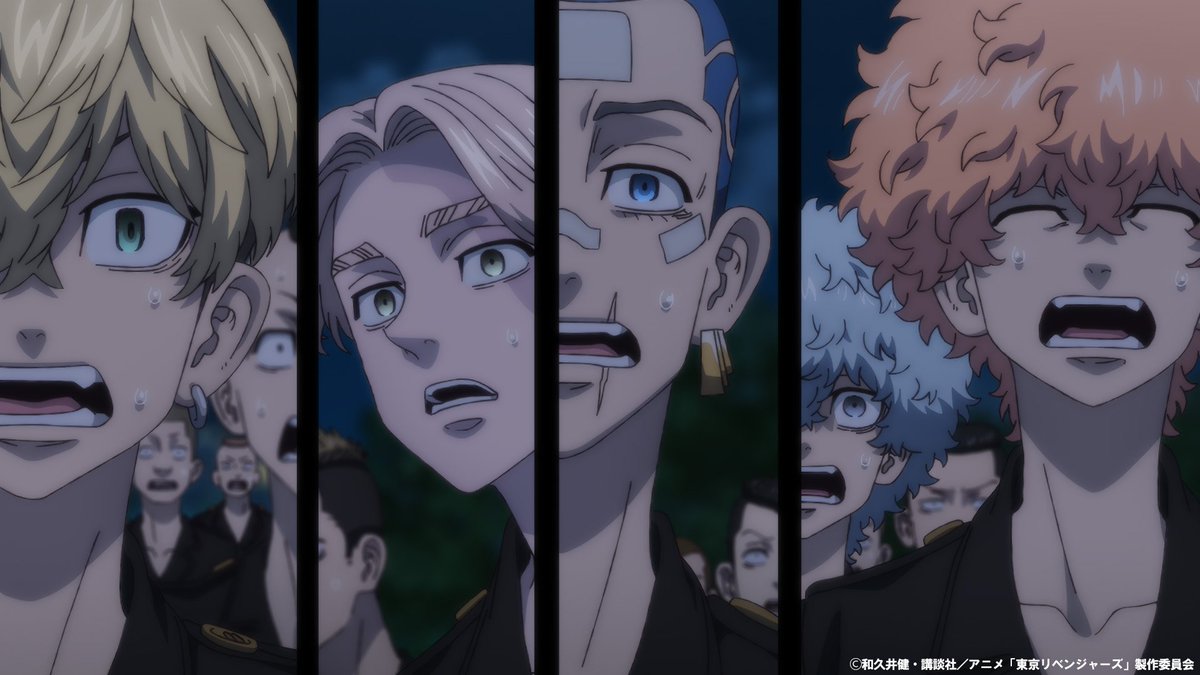 anime_toman's tweet photo. ━━━━━━━━━━━━━━━
TVアニメ『#東京リベンジャーズ』
   三天戦争編　#51「Break up」
━━━━━━━━━━━━━━━

・TUT チューリップテレビ
・BSS 山陰放送
・RKK 熊本放送
にて放送スタート‼️📺

感想は【 #東リベ #三天戦争編 】で
お待ちしております！👊

https://t.co/G9iZ4Yd3Hr
#toman_anime