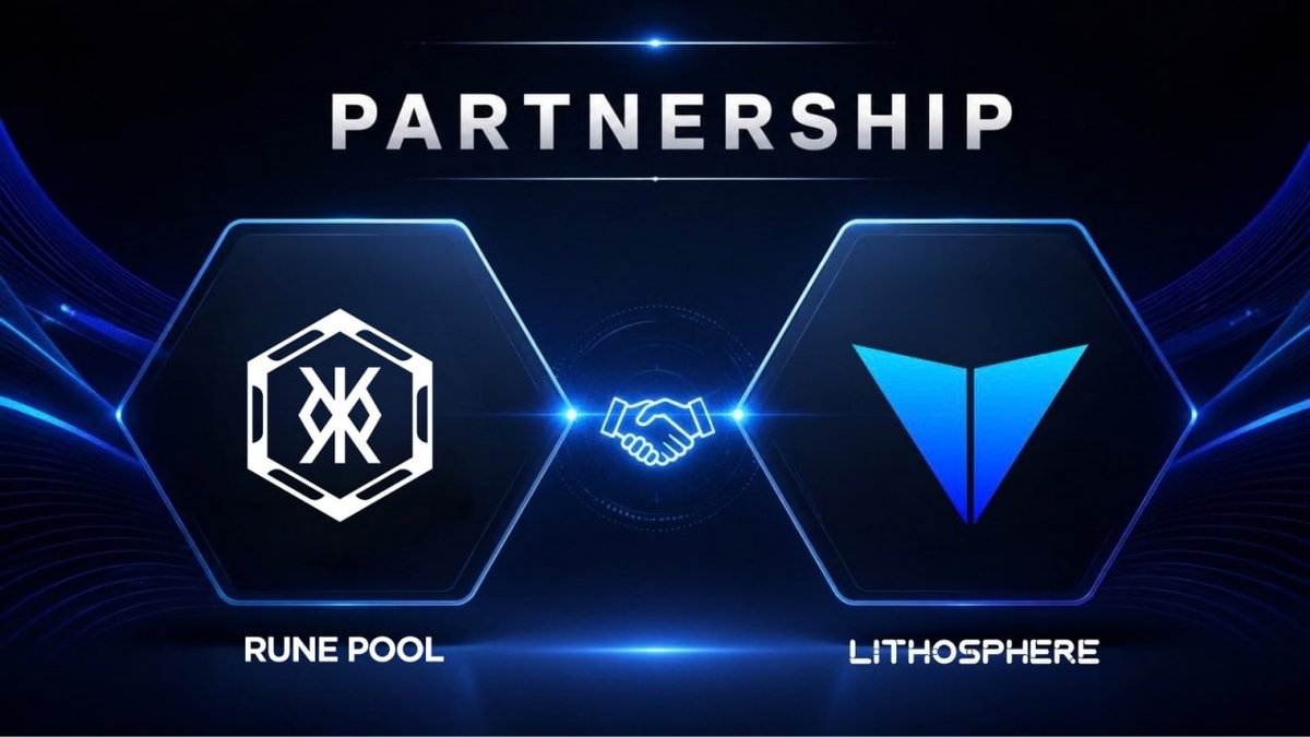 LITHOFoundation's tweet photo. 🌐 Partnership Announcement: #Lithosphere x @RunePoolBTC🤖💧⚡️
We’re excited to partner with #RunePool, an on-chain liquidity and execution layer built for the agent economy. 🚀⛓️
RunePool gives #AI agents access to programmable capital, multi-chain liquidity, continuous strategy execution, and seamless agent-to-agent settlement, helping turn autonomous systems into active on-chain economic participants. 💰🤝⚙️
🤝 Together, RunePool x Lithosphere are combining intelligent execution with agent-focused liquidity infrastructure to power the next generation of autonomous on-chain economies. 🌍🤖🔗✨