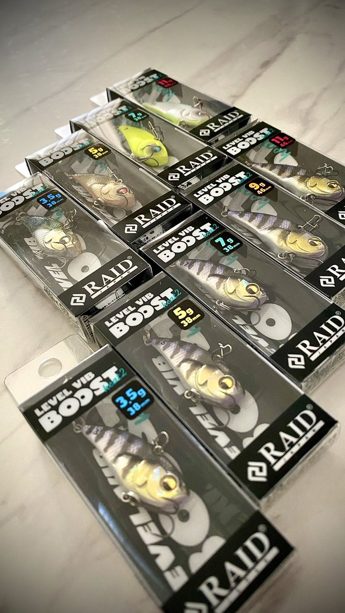 FHS_Owner's tweet photo. なんか色々着弾‼️レイドジャパンの
レベルバイブブーストヒート2は
フラッシュギルカラーが気に入ったので
重さ全種類を😎
ハイドアップの新作スクールフィッシュ4は
どう使って良いか…誰か教えて下さい…
この半月分のハードルアーだけで
4枚目な感じです😱
#RaidJapan #HideUP #ジークラック https://t.co/o2UMs8hYHu