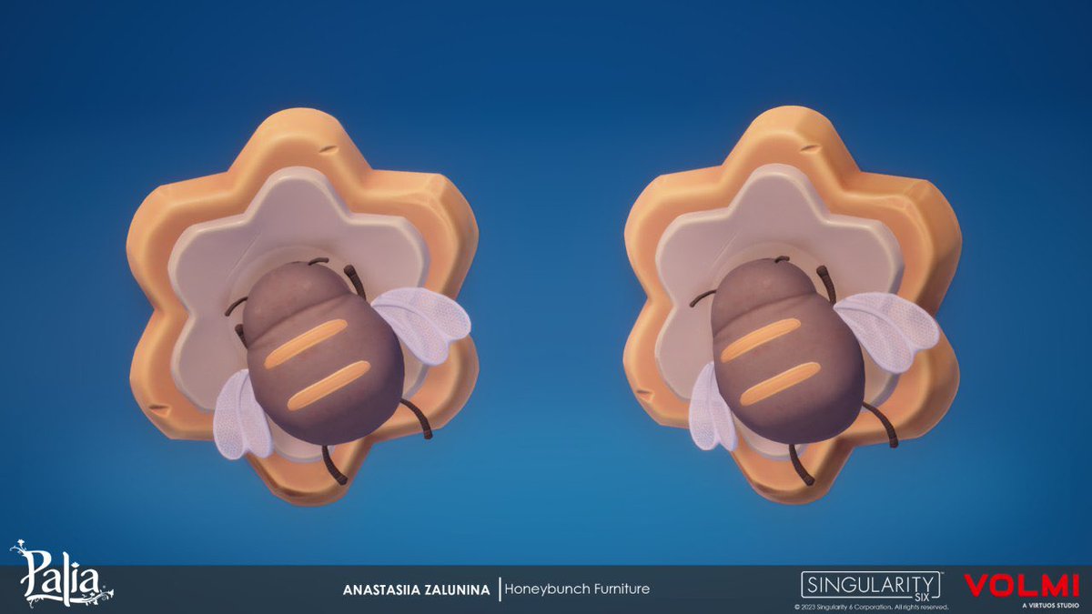 lvenok_push's tweet photo. Super excited to finally share my work for @playPalia! 🐝✨
As a long-time player, this was an absolute dream project. I worked on the Talisman for the cozy "Honeybunch" decor set!
Hope you like them! 💛
#Palia #PaliaArt #3DArt #GameArt #CozyGames #EnvironmentArt #PropArt https://t.co/XXgO8u1JOP