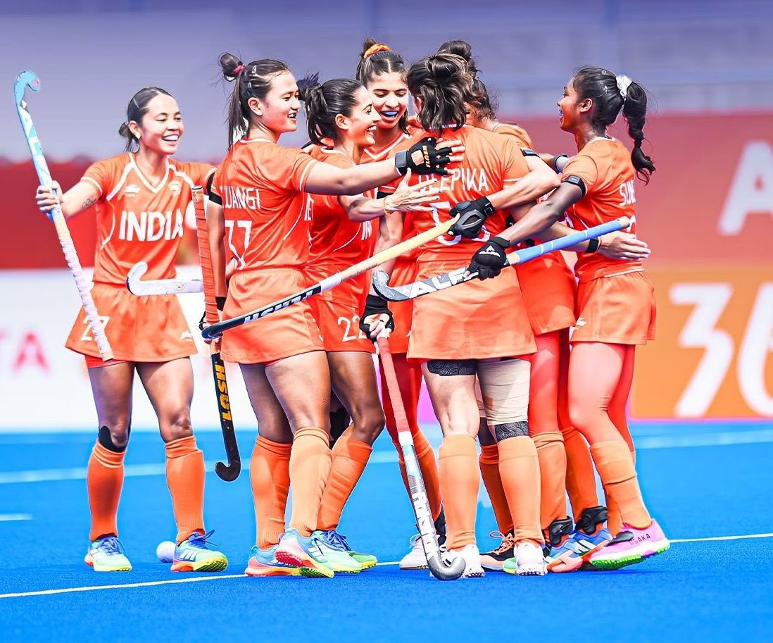 RailMinIndia's tweet photo. THE GOLDEN WAIT IS OVER! 🇮🇳🥇

Congratulations to the Indian Women’s Hockey Team on winning Gold at the #AsianGames2026, ending a 44-year wait for an Asian Games title in women’s hockey!

Well played, Champions! 👏🇮🇳

#Cheer4Bharat https://t.co/50ypkwzBgN