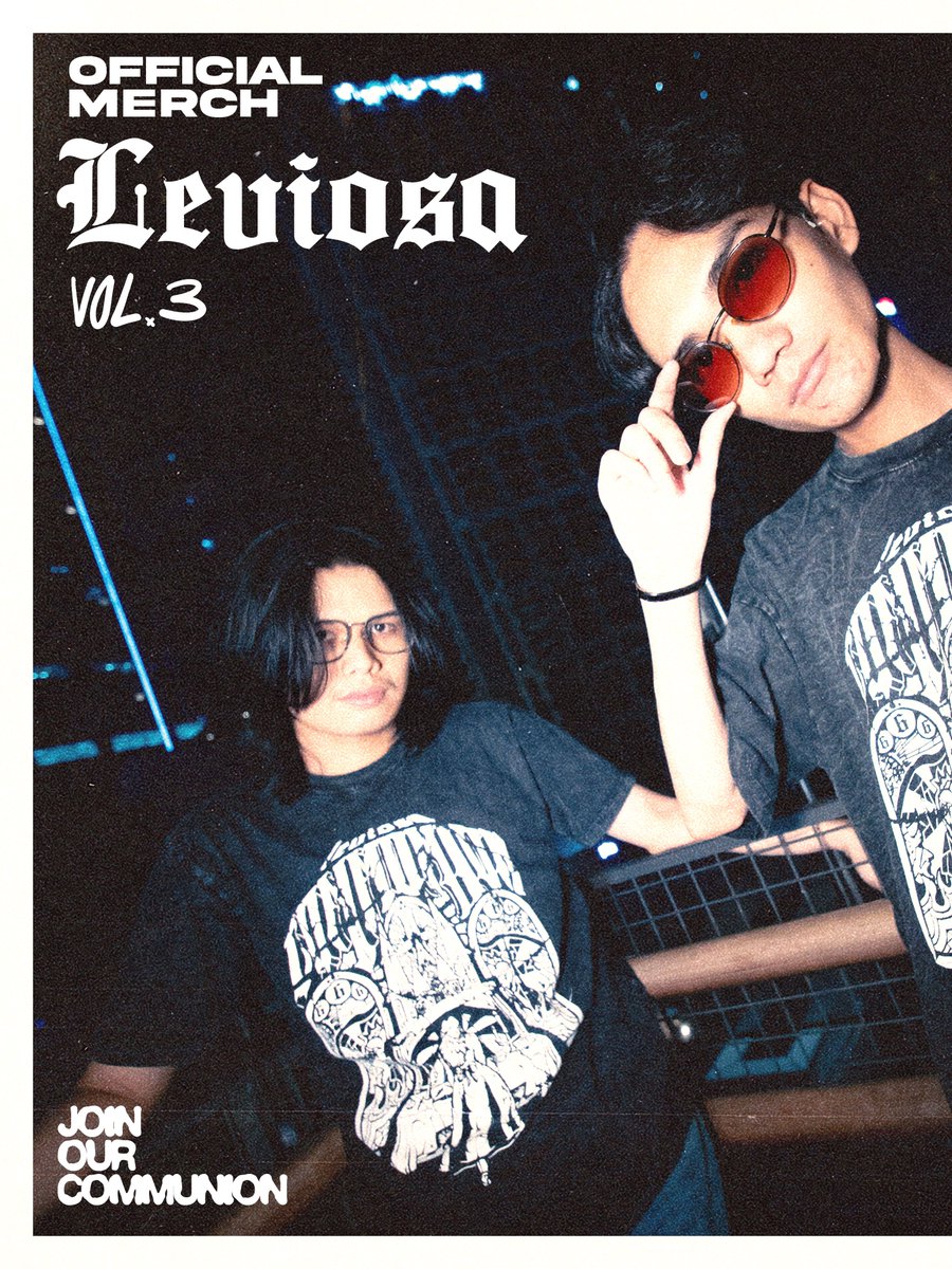 Le_ViosaOFC's tweet photo. MERCHANDISE LE VIOSA VOL. 3
~COMMUNION~

Open Pre Order Now‼️
2 Oktober - 31 Oktober 2026

Link Pre Order: https://t.co/Kg5bSfBPjk 

DISCLAIMER‼️
Merch ini mengandung seram dan galak👻😈
Jangan baper!!💔😿

A threads https://t.co/gJxqbCr119