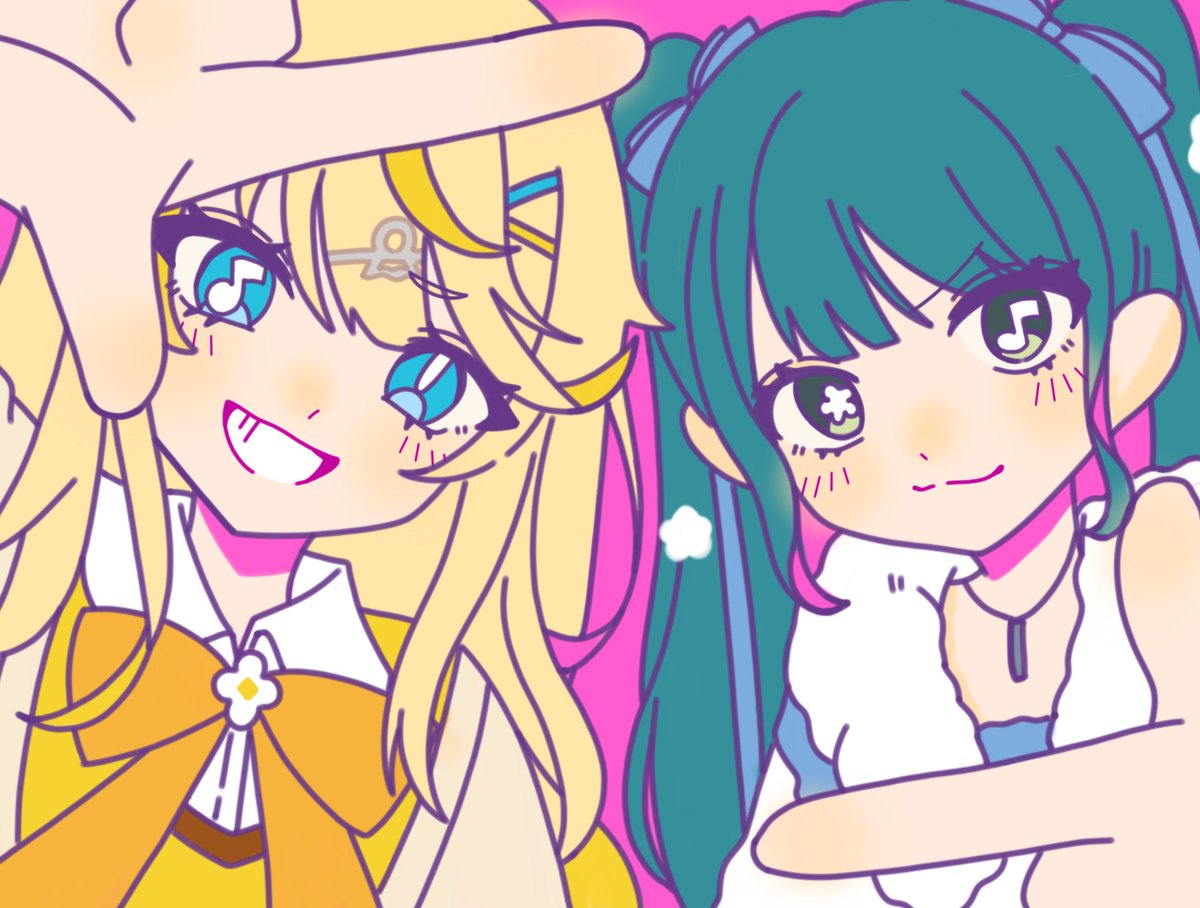 cucumber_yeah's tweet photo. パリィを描いたのに⁉️アンドゥを描かない⁉️
そんなことあるわけ…😅💦とか思って描いていたら
かっこラジオになりました、私の名前は曲パロです。
#みかるん絵　#さらまんだぁーと https://t.co/J3Tdqs2ooY