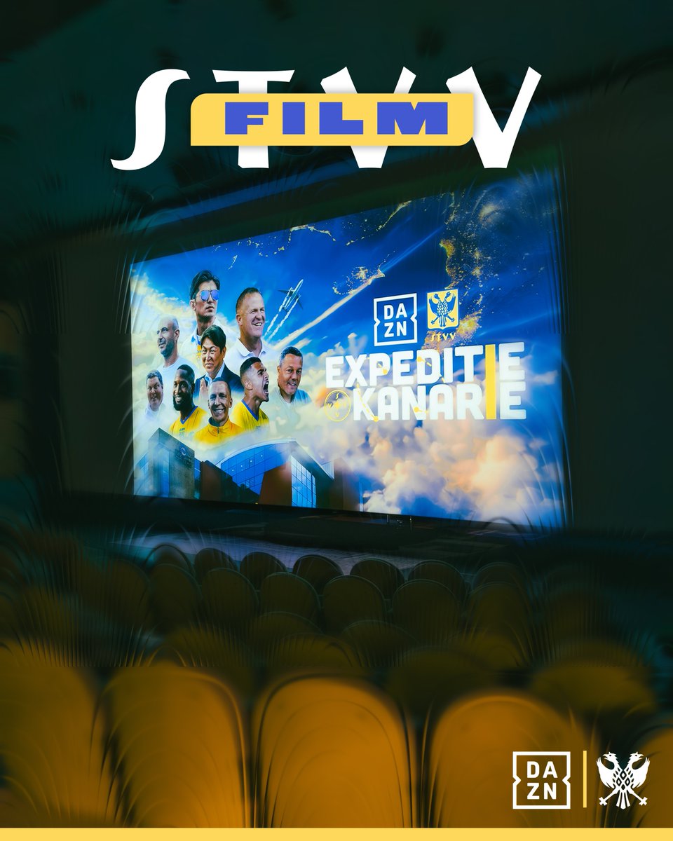 stvv's tweet photo. De gele loper is uitgerold 📸

Bemachtig één van de laatste 100 tickets voor de première-avond van de STVV-film: https://t.co/LChaN6F9aI https://t.co/M3nQQPy9nG