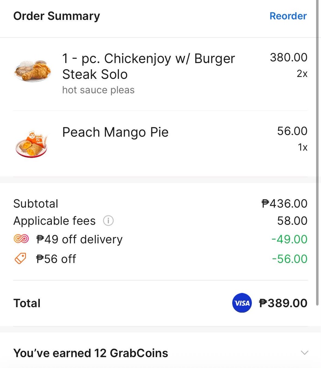 shanny_nap's tweet photo. Wait, may free item voucher pala kapag ni-redeem yung GrabCoins?? 😭 Tapos pwede pa gamitin together with a discounted order. Parang may extra treat tuloy. Claim yours until October 8! https://t.co/aBNWEMx8Kx