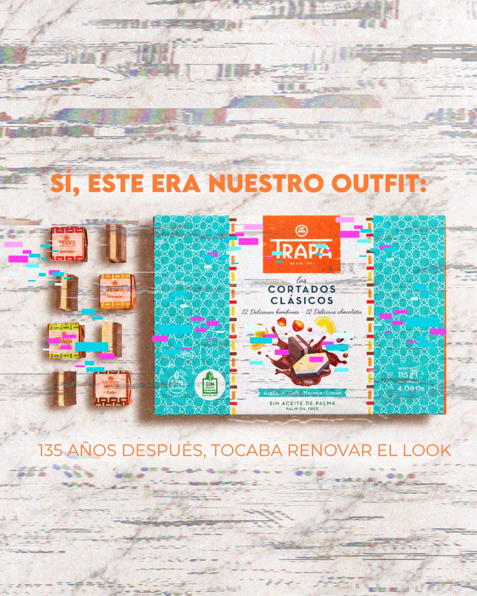 chocolatestrapa's tweet photo. El glow up que necesitábamos. Nueva imagen, mismo clásico. ¿Qué os parece el cambio? 👀🧡 https://t.co/FaOVJ3MfmJ