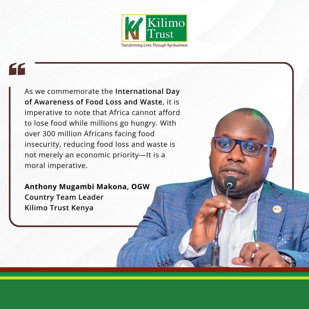 kilimoEAC's tweet photo. 🎤 💭Reflections on the International Day of Awareness of Food loss and Waste.

#FridayInspiration #FoodLossAndWaste #IDAFLW2026 #SDG12 https://t.co/JKWrXYIJzk