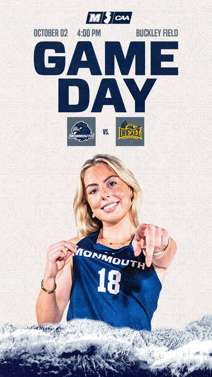 MonmouthFH's tweet photo. βΌοΈ GAME DAY βΌοΈ
.. back to @CAASports play
π @DrexelFH
β° 4PM
π Buckley Field || Philadelphia, PA
πΊ @FloCollege
#FlyHawks
#CAAFH
#aShoreThing π https://t.co/B6KmnvHGpy