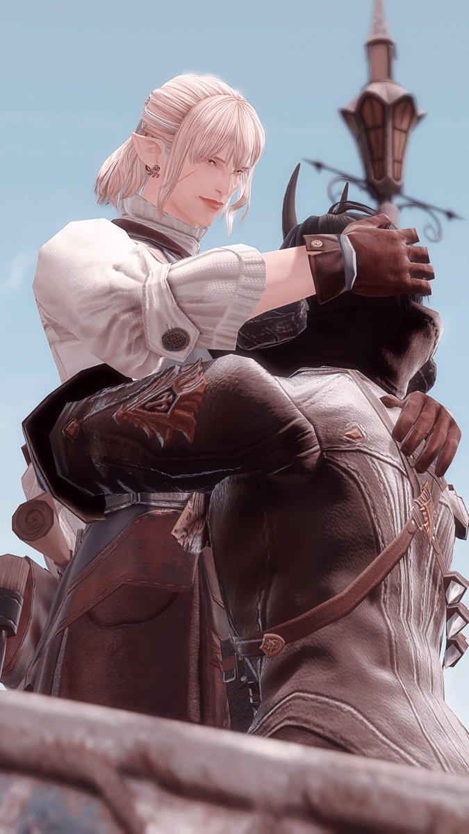 escaffier's tweet photo. #ff14 / #ffxiv / #gposers / #au_ra / #elezen https://t.co/4B4H0YzAvT