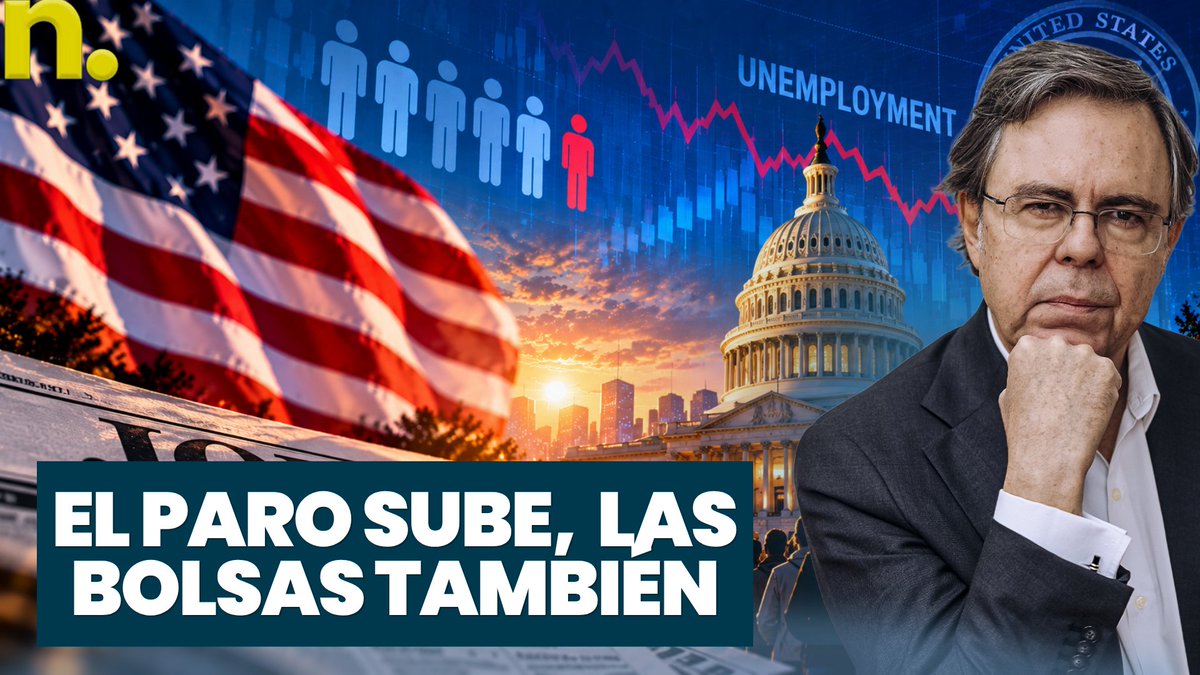 AlvargonzalezV's tweet photo. 📉 El dato de empleo en Estados Unidos ha sido malo. Y, sin embargo, es una buena noticia para el inversor.

Dentro de las reglas del mercado, malas noticias son buenas noticias. Este dato, unido a una inflación mejor de lo esperado, indica que la economía norteamericana no está tan recalentada como para que la Reserva Federal vuelva a subir los tipos de interés. Ya dije con el dato de inflación que no habría otra subida por el momento, y esto lo confirma. Si a ello sumamos la moderación del petróleo, que hoy baja de los 100 dólares (aunque eso está por ver de cara al futuro), el mercado lógicamente lo refleja.

📈 Además, una de las formas de detectar un mercado claramente alcista es cuando las malas noticias le sientan bien. Y lo que más sube es la tecnología. Porque estamos ante una revolución tecnológica que dispara la productividad de las empresas, y esa productividad se convertirá en mejores beneficios.

📊 No había ninguna burbuja. Una burbuja se crea cuando las cotizaciones suben mucho pero los beneficios no. Y en los últimos 12 meses el S&P 500 ha subido incluso algo menos de lo que han subido sus beneficios. Sería, en este sentido, la antiburbuja.

⚠️ Donde sí pongo el foco es en la renta fija a largo plazo. Francia se está convirtiendo en la nueva Grecia de Europa. Ha pasado de una ratio deuda/PIB del 98% cuando llegó Macron a algo más del 120%, a cuatro o cinco puntos de Grecia. No creo que se lleve a cabo lo que se está planteando de cara a las elecciones, como dejar de pagar una parte de la deuda, pero el dinero es muy miedoso. Hoy, la prima de riesgo que conviene mirar ya no es la de Francia frente a Alemania, que planea subir su deuda del 60% al 80% del PIB, sino frente a Suiza.

▶️ Vídeo completo en mi canal de YouTube: https://t.co/TJjAKoVM8R