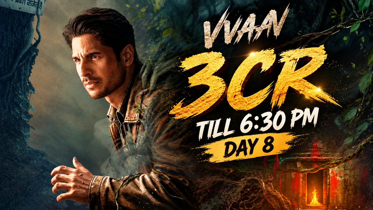 SidTillLast's tweet photo. Despite the competition and limited shows, Vvaan is still putting up solid numbers 🔥
#TheVvaan https://t.co/UMBl192CrJ